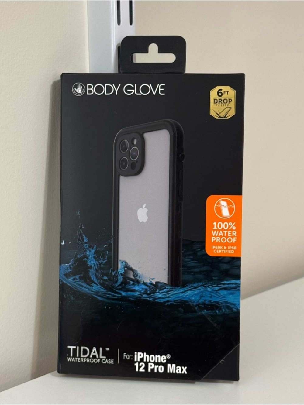 Body Glove Tidal Waterproof Black Case For Apple iPhone 12 Pro Max